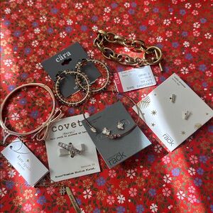 NEW Assorted Jewelry Set with Bracelets and Earrings